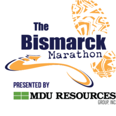 The Bismarck Marathon logo